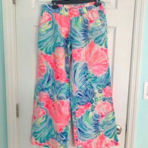 Lilly Pulitzer Linen Palazzo Pants